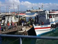 Maré baixa suspende Travessia Salvador-Mar Grande por 3 horas