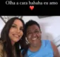 
                  Ivete visita Lore e Léo Santana e surpreende funcionária do casal