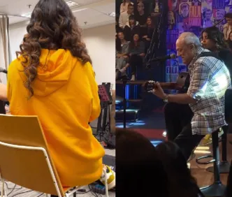 Clara Buarque faz dueto com Toquinho na Globo