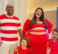 
                  'A sociedade me dizia que gorda não podia engravidar', diz Thais Carla