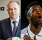 
                  Presidente da La Liga compara racismo a Vini Jr a insultos a CR7 e Messi