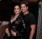 
                  Claudia Leitte e marido curtem show de Maurício Manieri; FOTOS