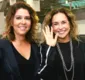 
                  FOTOS: Daniela Mercury esbanja simpatia ao lado da esposa, Malu Veçosa