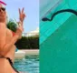 
                  Lívia Andrade é surpreendida com cobra na piscina; assista