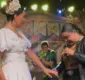 
                  Preta Gil canta em cerimônia de bodas da cantora Karinah; VÍDEO