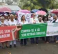
                  Profissionais de enfermagem protestam em Salvador por piso salarial