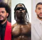 
                  Travis Scott reúne The Weeknd e Bad Bunny em nova música