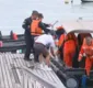 
                  Tripulante resgatado de naufrágio diz que baleia bateu na embarcação