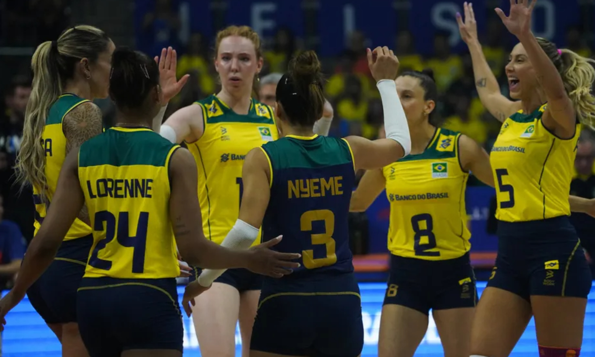 Liga das Nações de Vôlei Feminino: como assistir Brasil x Sérvia online