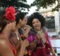 
                  Ana Mametto, Carla Visi e Márcia Short celebram Gal Costa em show