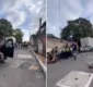 
                  Briga entre agentes de trânsito e motoristas tem socos e tiros na BA