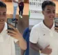 
                  Marcelo Sangalo publica foto com fã que estava sem celular; entenda