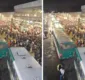 
                  Ônibus quebra, interdita estação Pirajá e reúne multidão de passageiros