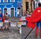 
                  'Superman brasileiro' faz sucesso nas ruas de Salvador; VÍDEO