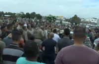 PM vítima de latrocínio é enterrado com honras militares na Bahia
