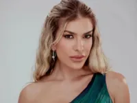 Lore Improta passa perrengue com vestido ao prestigiar casamento