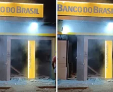 Agência bancária é explodida e sede do pelotão da PM atacada na Bahia