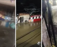 Salvador tem casas e ruas alagadas após chuva forte na madrugada
