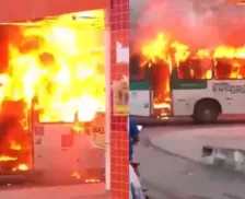 Suspeitos morrem em confronto e ônibus é incendiado em São Cristóvão