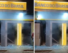 Agência bancária é explodida e sede do pelotão da PM atacada na Bahia
