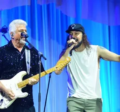 Amigos, Lulu e Gabriel o Pensador celebram mistura de ritmos