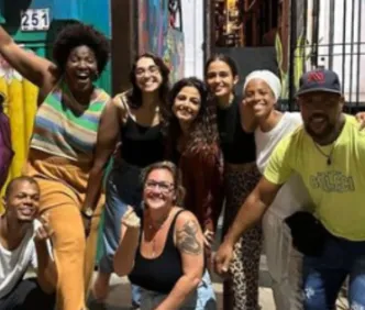 Emanuelle Araujo grava clipe em Salvador com direção de Nanda Costa