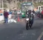 
                  Acidente mata motociclista e deixa trânsito congestionado no Uruguai