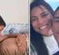 
                  Após rumores de término, Luva posta vídeo beijando barriga de namorada