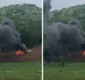 
                  Avião cai na zona rural de Sebastião do Passé, interior da Bahia