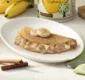 
                  Café da manhã: aprenda a fazer panqueca de banana com leite e queijo