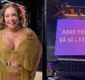 
                  Daniela Mercury usa bronca em folião no telão de trio: 'Vá se lascar'