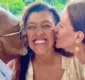 
                  Gil e Maria Bethânia celebram os 70 anos de Regina Casé