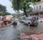 
                  Largo da Calçada fica inundado após chuva em Salvador