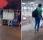 
                  Terminal Águas Claras alaga novamente após chuva forte em Salvador
