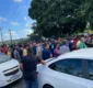 
                  Trabalhadores da Refinaria de Mataripe protestam contra demissões