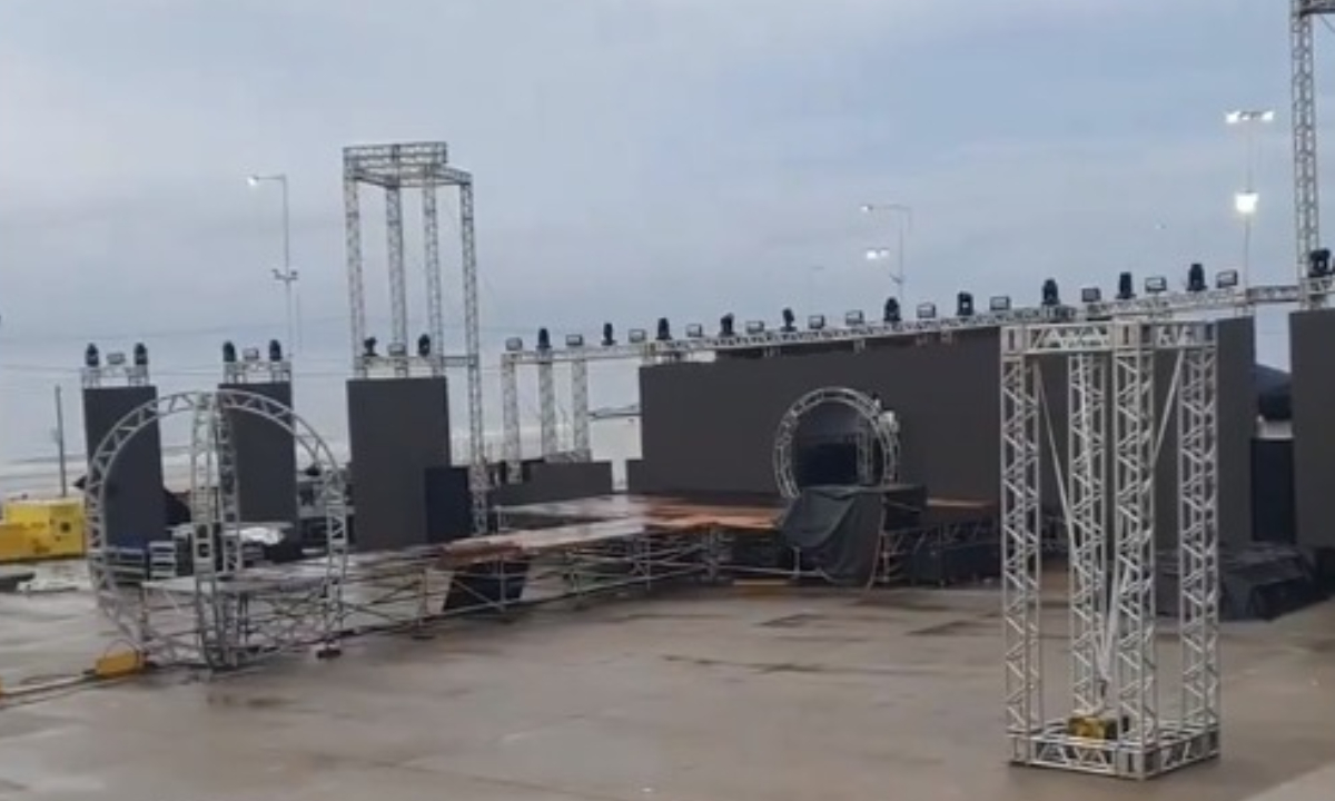 Vídeo: festa de Beyoncé em Salvador tem palco da turnê 'Renaissance'