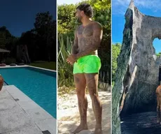 Gabigol e irmã de Neymar exibem detalhes de mansão de luxo na Bahia
