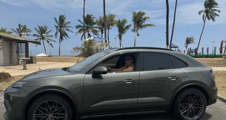 Impressionante: fizemos o test drive no Porsche Macan 4 Electric