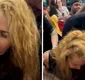 
                  Joelma surge abatida antes de show e preocupa fãs; veja vídeo