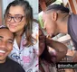 
                  Preta Gil é surpreendida com beijo de O Kannalha em meio a tratamento