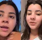 
                  Ary Mirelle chora pela distância de João Gomes no aniversário dele