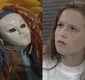 
                  Pai de Bia em A Viagem? Descubra quem é o palhaço mascarado da novela
