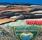 
                  Polícia apreende submetralhadora e mais seis armas em cidades da Bahia