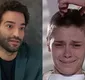 
                  Vale Tudo: Afonso raspa o cabelo e recria cena de 'Laços de Família'
