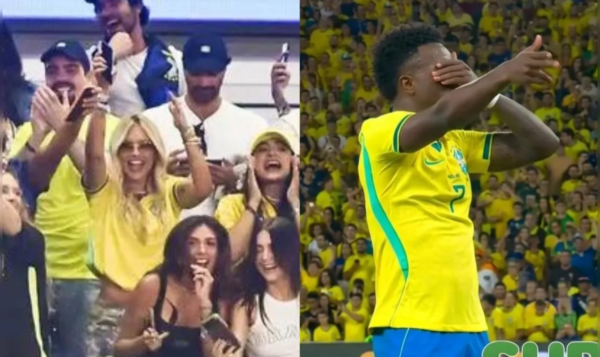 Virginia Fonseca é xingada no Maracanã após gol de Vini Jr; VÍDEO