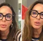
                  Alinne Rosa desabafa após ser atingida por copo no Fortal: 'Violência'