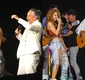 
                  Maria Bethânia e Caetano Veloso ensaiam com Shakira para show no Rio