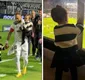 
                  Neymar volta ao campo com Mavie e Mel em jogo do Santos; VÍDEO