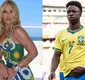 
                  Vini Jr reage a foto de Virginia e web aponta volta: 'Tá apaixonado'