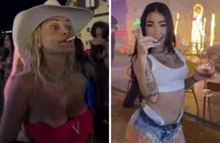 MC Mirella debocha após agressão e Andressa Urach rebate: ‘Fracassada’